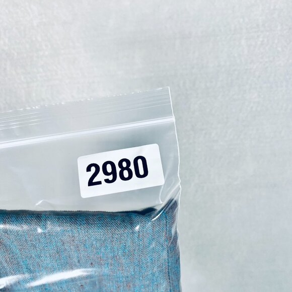 Lafayette NY Womens Pants 8 Blue Linen Wide Leg Old Money Quiet Luxury Shiny - Picture 12 of 12